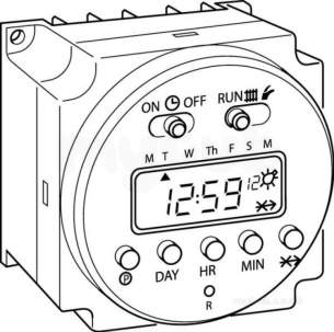 Glow Worm Domestic Gas Boilers -  G/worm Ultracom2 Digital Timer 0020095197