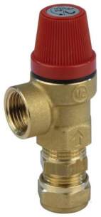 Baxi Domestic Gas Boilers -  Baxi 5121379 Na Mulifit Remote Secondary Relief Discharge Valve