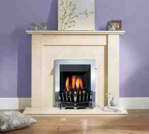 Robinson Willey Gas Fires and Wall Heaters -  Rw Supereco Slider Contemporary Chrme Ng