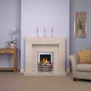 Be Modern Fire Surrounds -  48 Inch Lauren M/marble Surround Pearl Stone
