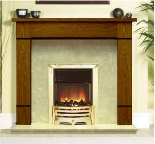Be Modern Fire Surrounds -  42 Inch Wykeham Mantel Warm Oak 62308