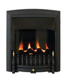 Valor Gas Fires and Wall Heaters -  Valor Dream Powerflue Fire Black
