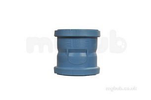 Marley Hdpe Range -  Mpd Dblue Coupler 110 Vmd-110-000-00d