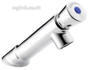 Pegler Commercial and Specialist Brassware -  Pegler 1/2 Inch Self Closing 870-2 Basin Tap