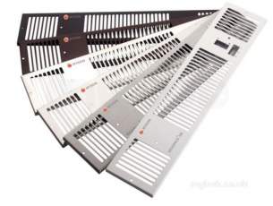 Myson Fan Convectors -  Myson Kickspace 500h Grille White