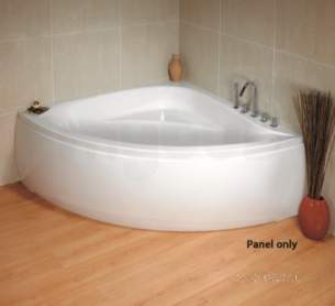 Eastbrook Baths -  Affinity/dove 1550 Carronite Panel White 23.1661