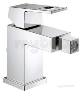 Grohe Tec Brassware -  Grohe Eurocube 23138 Bidet Mixer 23138000