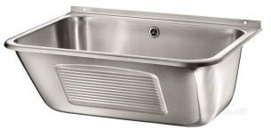 Delabie Accessories and Miscellaneous -  Delabie Wall Mtd Trough L655 304 Polished Satin Stainless Steel