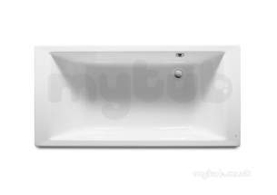 Roca Acrylic Baths -  Vythos 1700mm X 800mm Dbl Ended Bath Wht