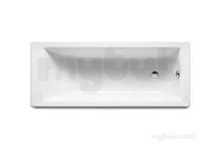 Roca Acrylic Baths -  Vythos 1600mm X 700mm Bath White