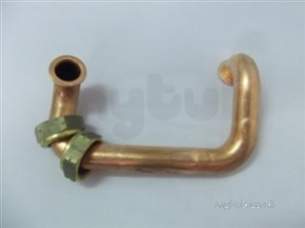 Baxi Boiler Spares -  Baxi 248739 Pipe