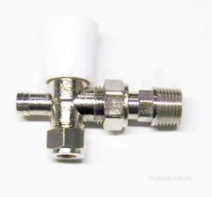 Myson Manual Radiator Valves -  Myson Matchmate 2 8mm Ls D/o Valve Np