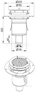 Blucher Drainage -  Blucher Drain For Flex Sheet Flooring