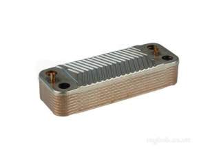 Glow Worm Boiler Spares -  Glow Worm 2000802484 Domestic Heat Exchanger