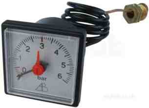 Vokera Boiler Spares -  Vokera 5263 Pressure Gauge