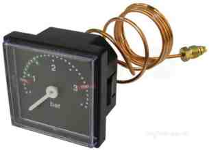 Vaillant Boiler Spares -  Vaillant 101263 Pressure Gauge