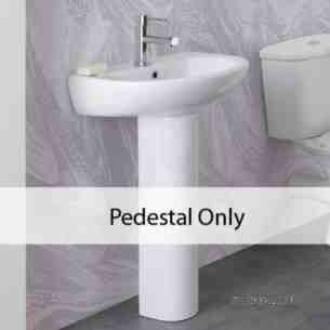 Eastbrook Sanitary Ware -  Eastbrook Type 55 Pedestal 27.0841 White