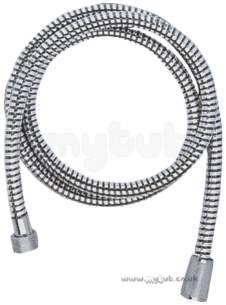 Grohe Tec Brassware -  Relaxaflex 28151 1500mm Hose Chrome Plated 28151000