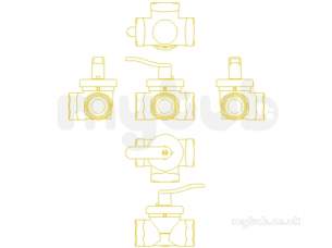 Danfoss Motorised Control Valves -  Danfoss Hrb3 Pn10 Rotary Ctrl Valve 2 065z041000