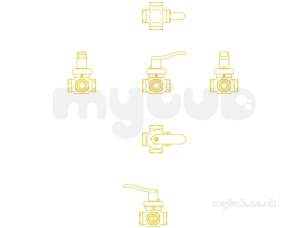 Danfoss Motorised Control Valves -  Danfoss Hrb4 Pn10 Rotary Ctrl Valve 3/4 065z041300