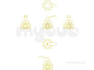 Danfoss Motorised Control Valves -  Danfoss Hrb4 Pn10 Rotary Ctrl Valve 1 065z041400