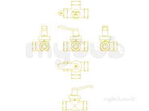 Danfoss Motorised Control Valves -  Danfoss Hre3 Pn6 Rotary Ctrl Valve 3/4 065z041800