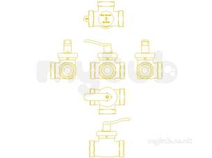 Danfoss Motorised Control Valves -  Danfoss Hre3 Pn6 Rotary Ctrl Vlv 11/4 065z042000