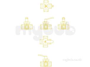 Danfoss Motorised Control Valves -  Danfoss Hre4 Pn6 Rotary Ctrl Valve 1 065z042400