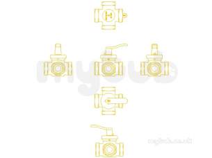 Danfoss Motorised Control Valves -  Danfoss Hre4 Pn6 Rotary Ctrl Vlv 11/4 065z042500