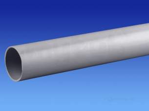 Osma Above Ground Drainage -  2z074g Grey Osma 2 Inch 4m Pipe 2z074 G