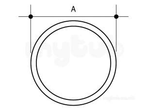 Osma Above Ground Drainage -  2z074g Grey Osma 2 Inch 4m Pipe 2z074 G