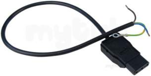 Baxi Boiler Spares -  Baxi 040950 Fixed Plug C/w Wire