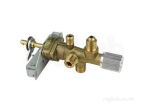 Baxi Boiler Spares -  Baxi 250024 Gas Tap And Piezo Tesa 2500