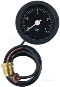 Forest Commercial Heating Services -  Beeston 0166 Pressure Gauge Square
