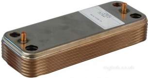 Halstead Heating Boiler Spares -  Halstead 450985 Dhw Heat Exchanger