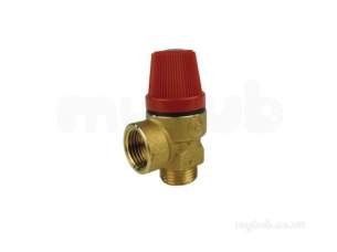 Ocean Boiler Spares -  Ocean 1 0180 Pressure Relief Valve