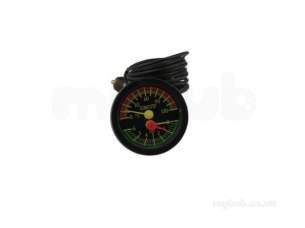 Ferroli Boiler Spares -  Ferroli 39800300 Temp/pressure Gauge