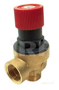 Ideal Domestic Boiler Spares -  Ideal 004164 1/2inch Safety Relief Prv