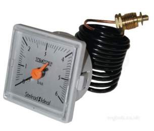 Caradon Ideal Domestic Boiler Spares -  Ideal 113089 Pressure Gauge 0/6b