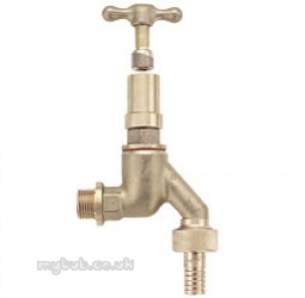 Pegler Commercial and Specialist Brassware -  Pegler 141hufgk 1/2 Inch Bibtap And Key Dzr