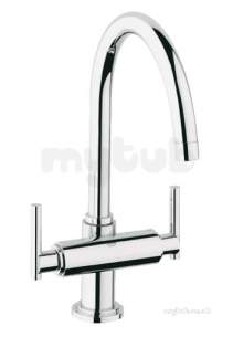 Grohe Kitchen Brassware -  Grohe Grohe Atrio Jota 2 Handle Sink Mixer 30192000