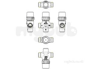 Danfoss Motorised Control Valves -  Danfoss Vzl2 15/025 Control Valve 15 065z204000