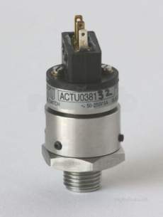 Black Automatic Gas Controls -  Black Teknigas Actu0381120 Pressure Switch Mini 0.2-1.4bar