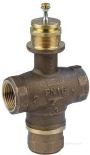 Satchwell Industrial Controls -  Tac Mzx 4501 1 3port Lphw Valve Cv-8.0