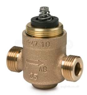 Landis and Staefa Hvac -  Siemens Vvp 4710 1/2 Inch 2port Fcu Valve Kv-16