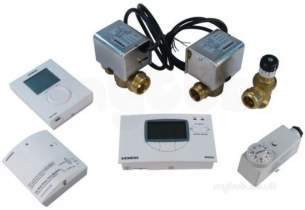 Siemens Domestic Controls -  Siemens Mixed Zone With Rdh Plus Bpv Pack