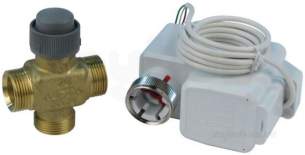 Honeywell Commercial HVAC Controls -  Honeywell Val 3p20e-2.5 20mm 3port Valve Plus Actuator