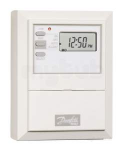 Danfoss Randall Timeclocks and Programmers -  Danfoss 087n653800 White 103e7 7 Day Electronic Time Switch