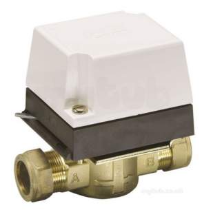 Danfoss 087n664400 White Hp28b 2 Port Valve 28mm With Hpa2 Actuator