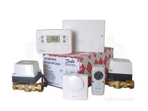 Danfoss Randall Domestic Controls -  Danfoss 087n650100 White Cp715sihsp 22mm Heat Share Pack